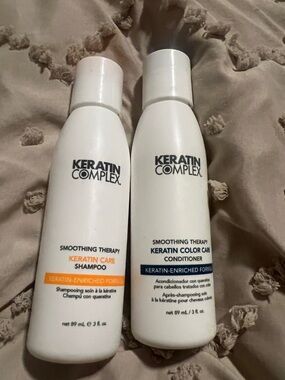 Keratin Complex White Smoothing Therapy Keratin Care Shampoo & Conditioner